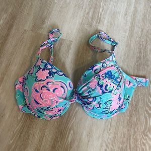 Lilly Pulitzer Bikini Top size 14